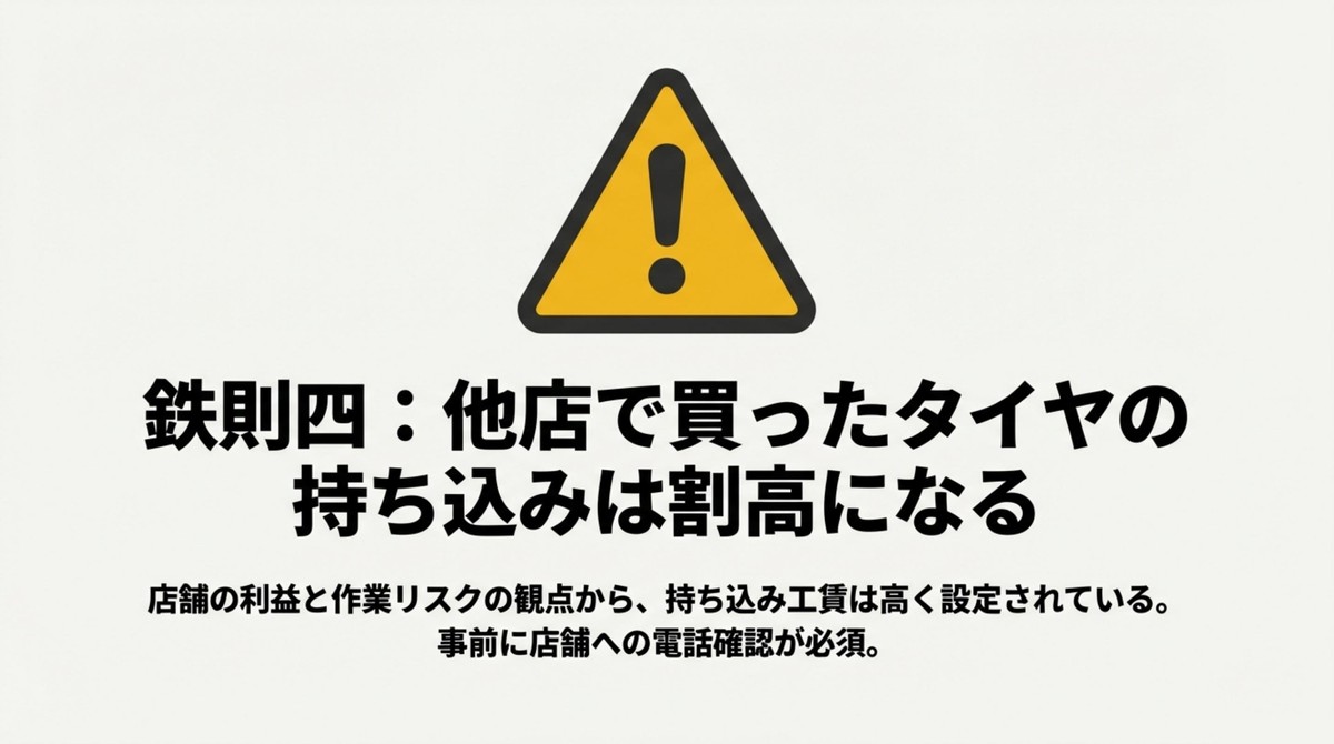 注意マークと持ち込みの警告