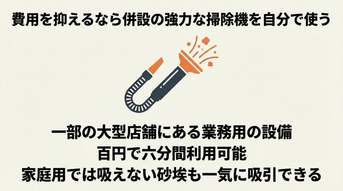店舗併設の業務用掃除機の利用料金とメリット