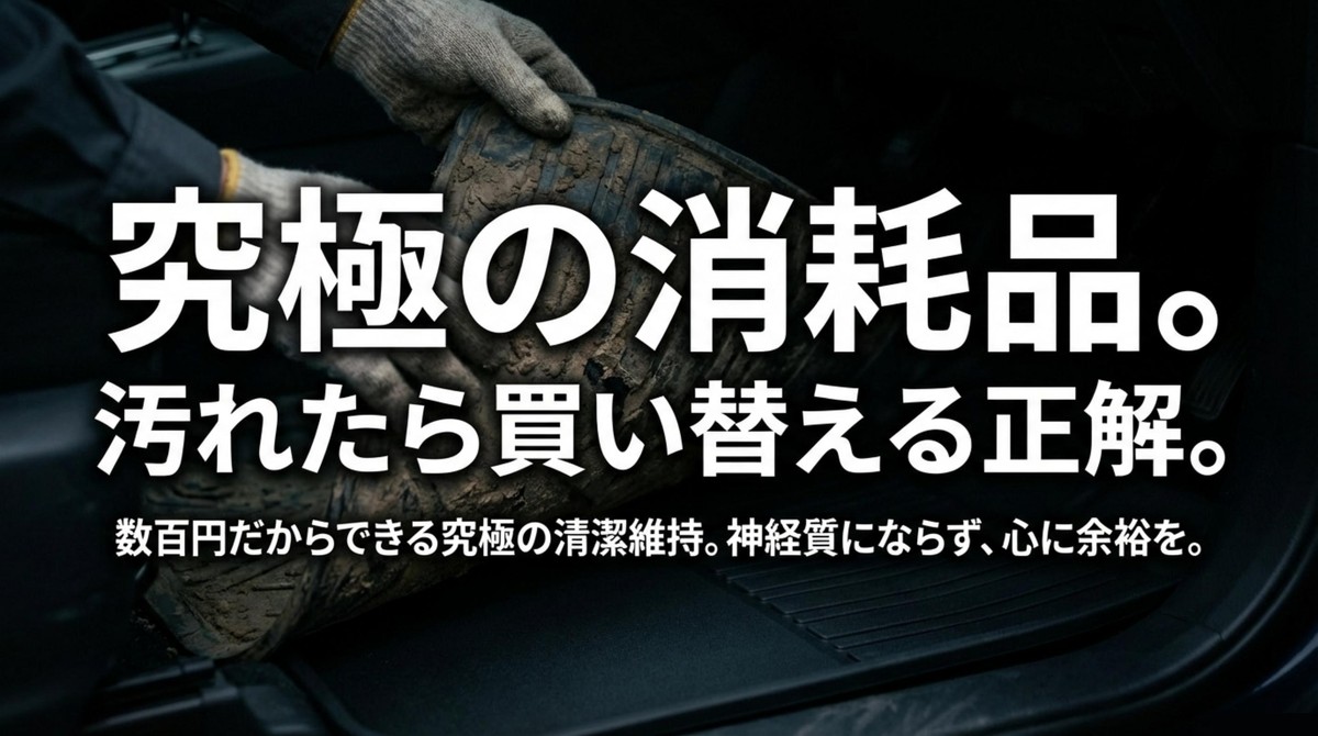 汚れたら買い替えるという潔い選択肢がもたらす心の余裕