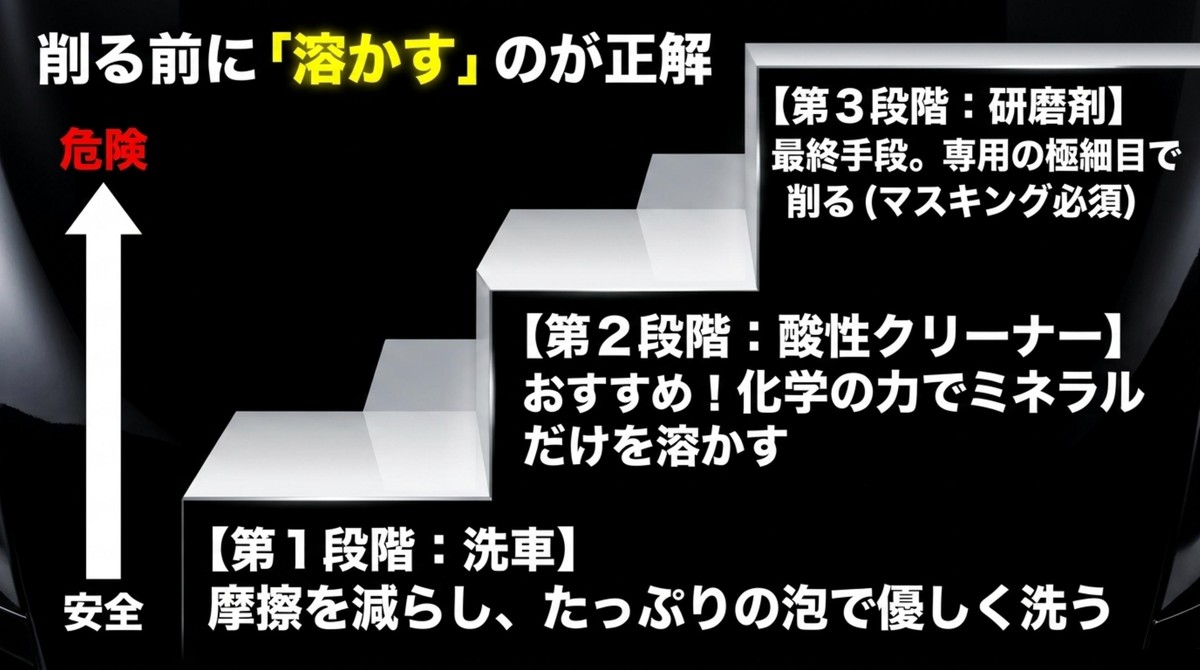 削る前に溶かすのが正解 [cite: 29]