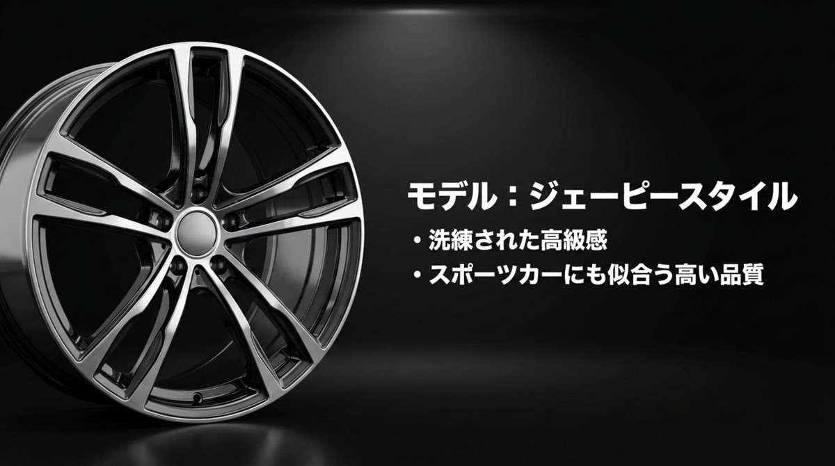 洗練された高級感と高い品質が特徴のモデル「ジェーピースタイル」のスライド